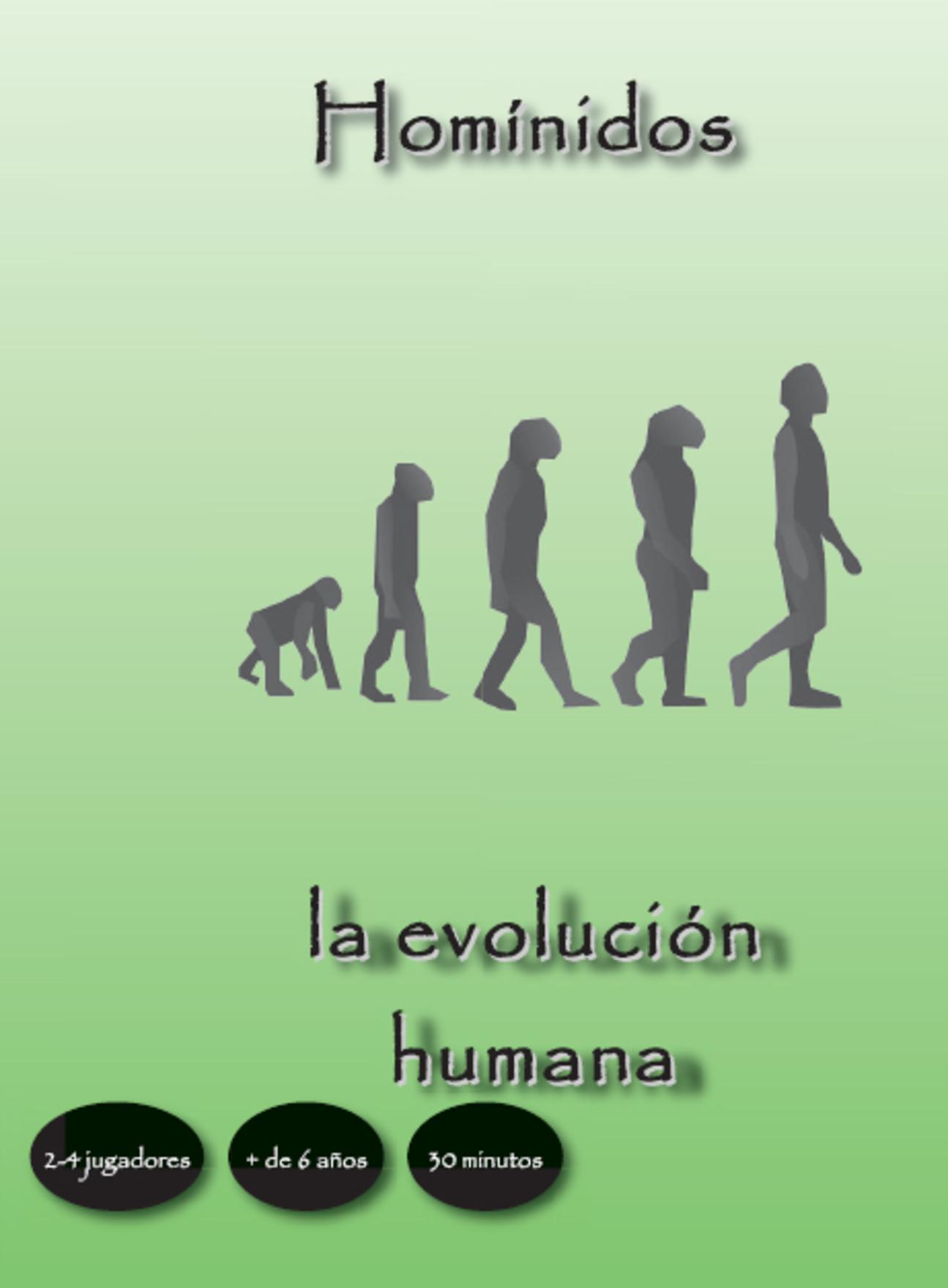 "Homínidos, la evolución humana", juego de mesa diseñado por Gregori Navarro